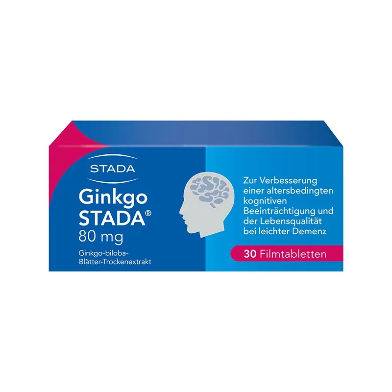 Ginkgo STADA 80mg 30 St Filmtabletten