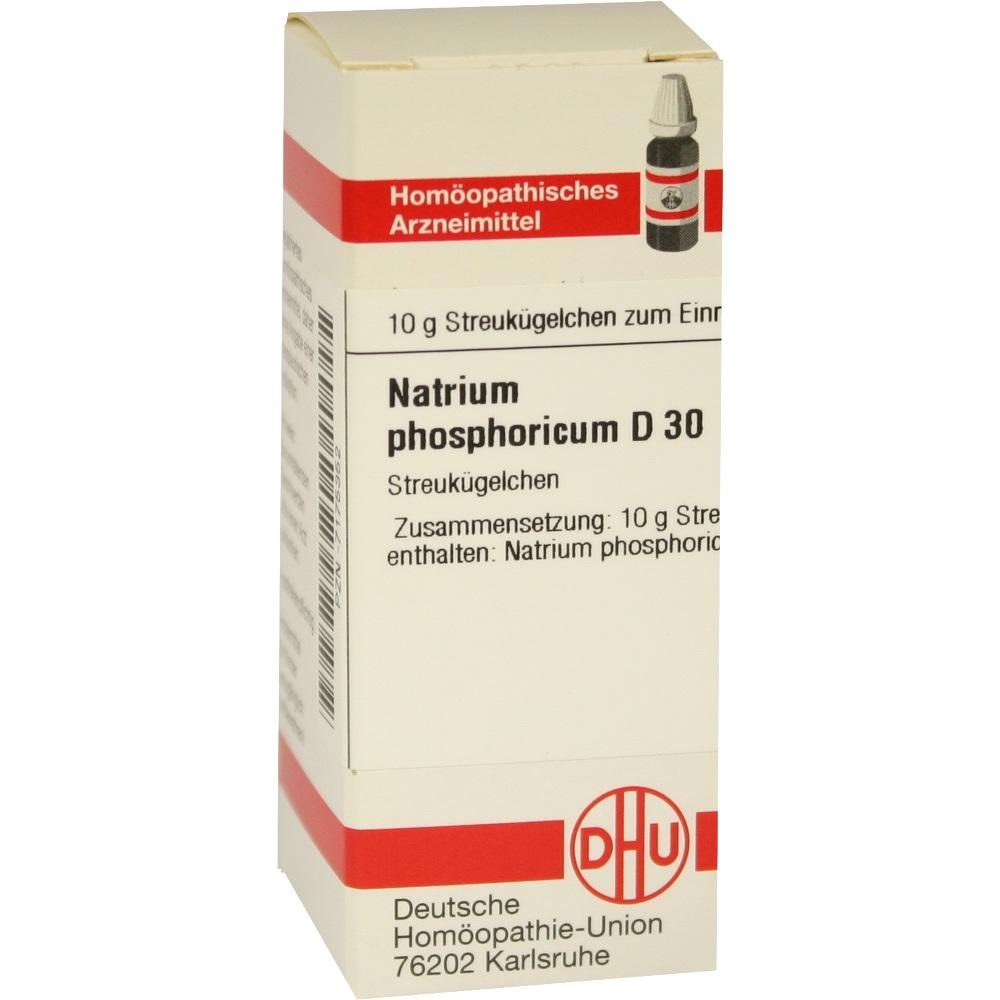 NATRIUM PHOSPHORICUM D 30 Globuli 10 g Globuli