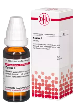 CACTUS Urtinktur 20 ml Dilution