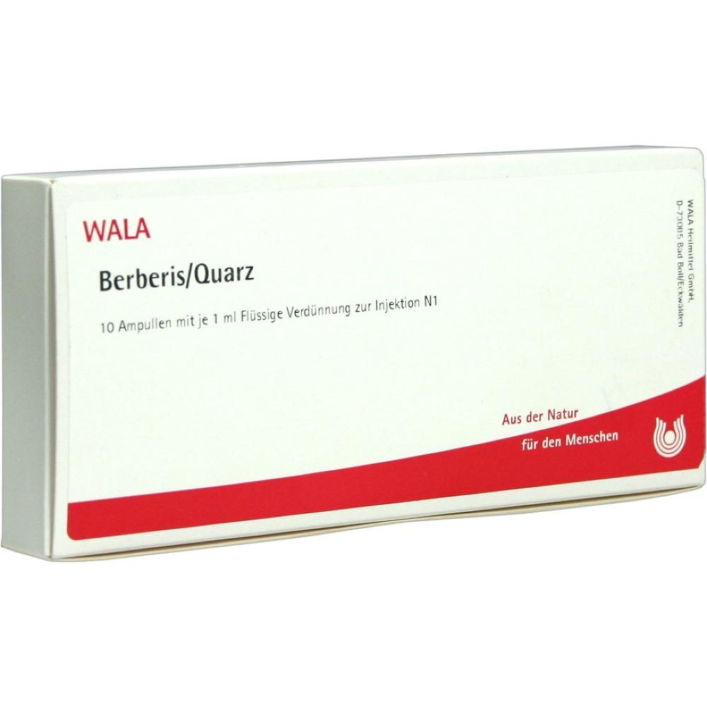 Berberis/Quarz Ampullen 10X1 ml Ampullen