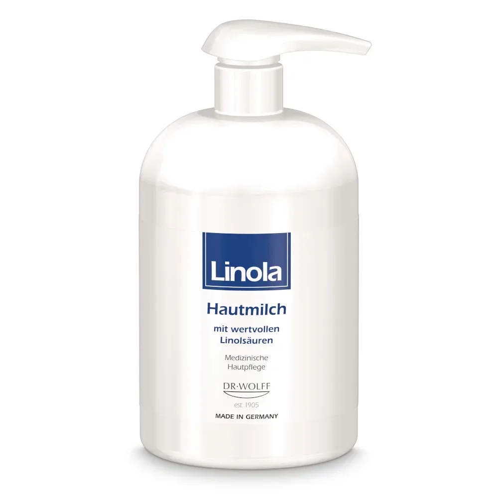 Linola Hautmilch Spender - Körperlotion 500 ml Lotion