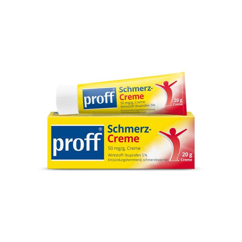 proff Schmerzcreme 50 mg/g 20 g Creme