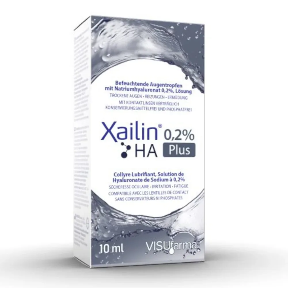 Xailin HA 0,2% Plus 10 ml Augentropfen