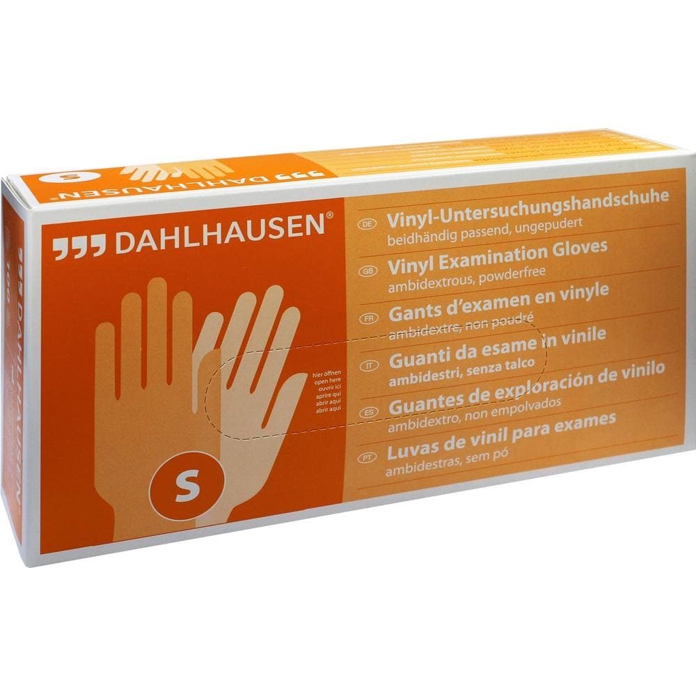 VINYL Handschuhe ungepudert Gr.S 100 St Handschuhe