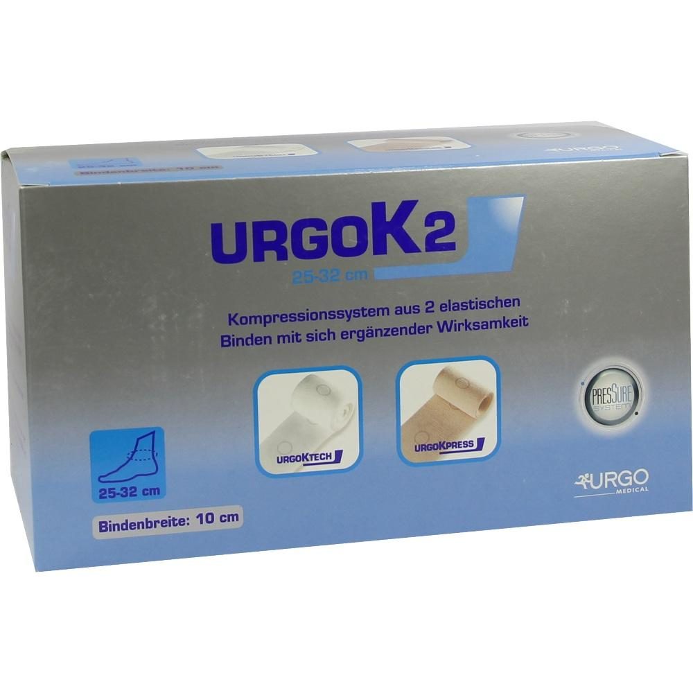 URGOK2 Kompr.Syst.10cm Knöchelumf.25-32cm 1 St Binden