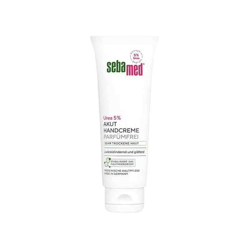 sebamed Urea 5% AKUT HANDCREME PARFÜMFREI 75 ml Creme
