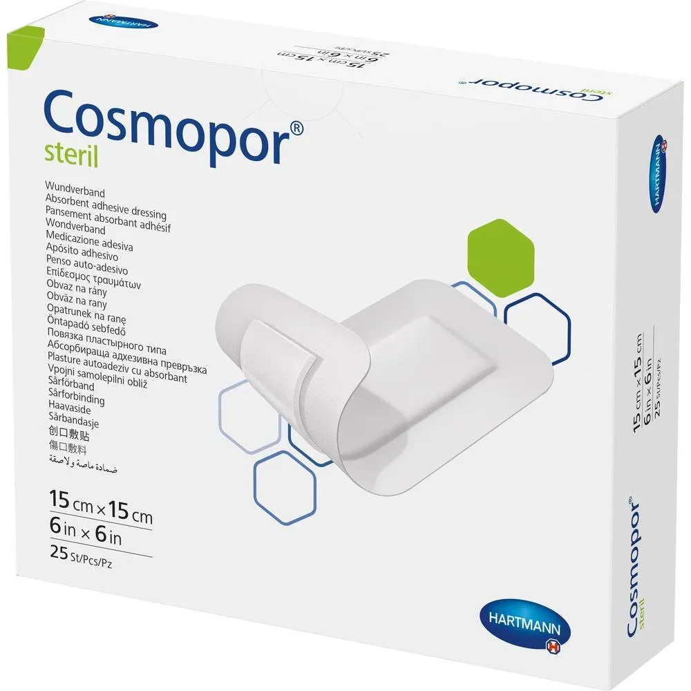 COSMOPOR steril 15x15 cm 25 St Pflaster