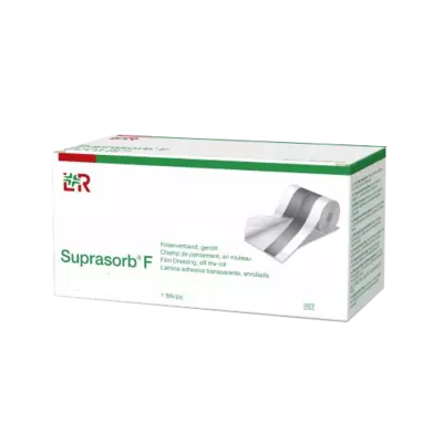SUPRASORB F Folien Wundverb.10 cmx10 m unste.Rolle 1 St Verband