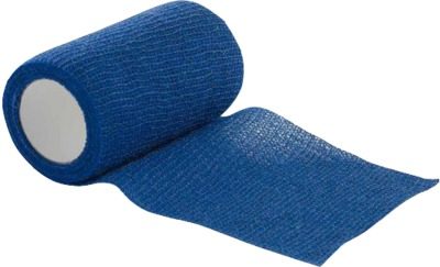 DracoElfi haft color blau Fixierbinde 4 cm x 4 m  1 St Binden