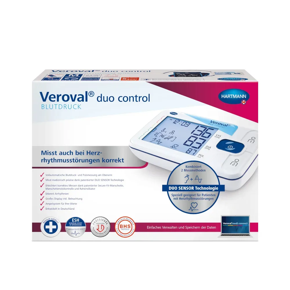 Veroval Duo Control Blutdruckmessgerät Medium 1 St