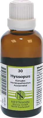 HYSSOPUS KOMPLEX Nr.30 Dilution 50 ml Dilution