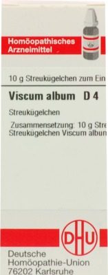 VISCUM ALBUM D 4 Globuli 10 g Globuli