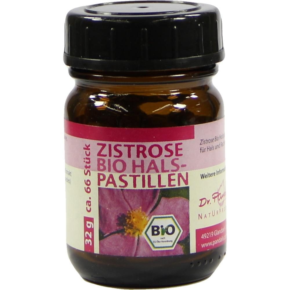 ZISTROSE BIO Halspastillen 66 St Pastillen