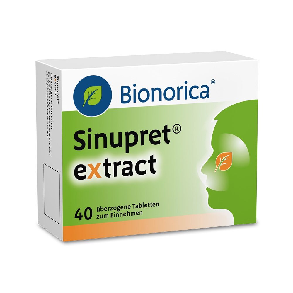 Sinupret extract 40 St Überzogene Tabletten