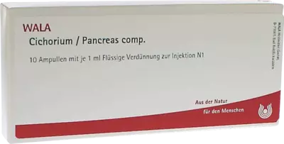 Cichorium pancreas comp. Ampullen 10X1 ml Ampullen