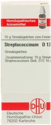 STREPTOCOCCINUM D 12 Globuli 10 g Globuli