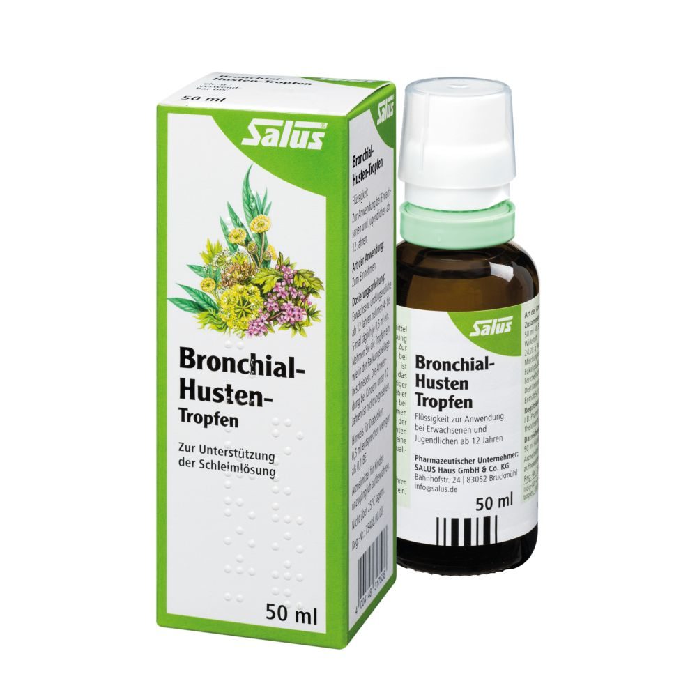 BRONCHIAL HUSTEN Tropfen Salus 50 ml Flüssigkeit