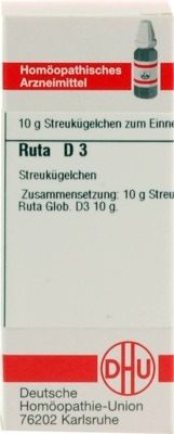 RUTA D 3 Globuli 10 g Globuli