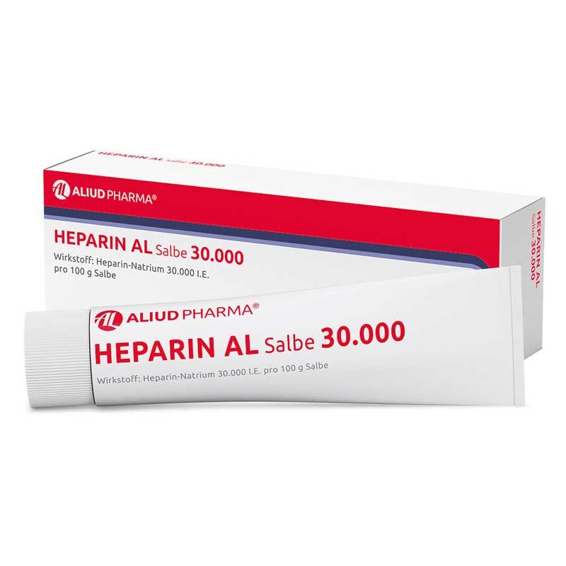 Heparin AL Salbe 30.000 bei Prellungen oder Blutergüssen