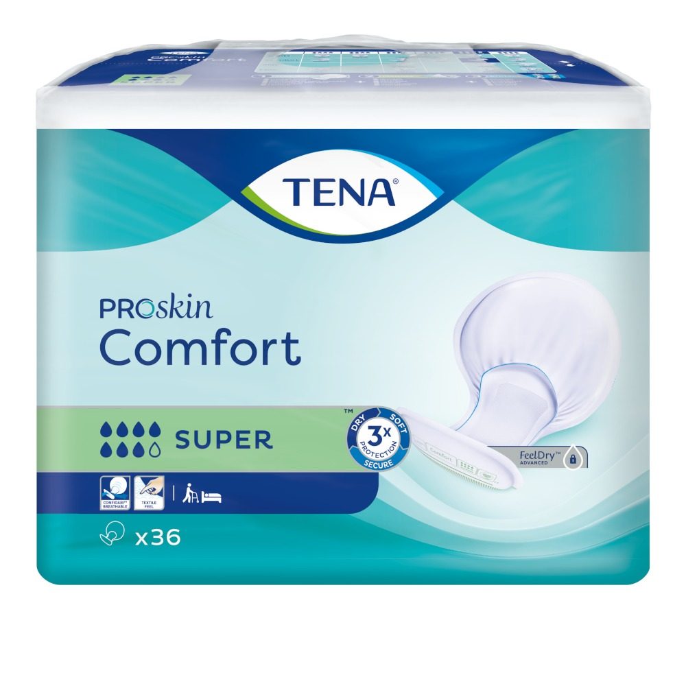 TENA PROskin Comfort SUPER Einlagen  2X36 St