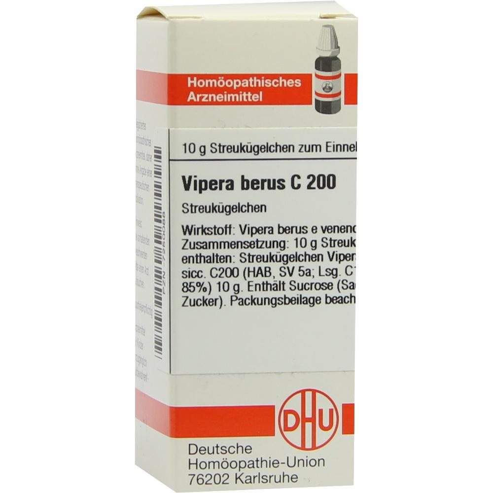 VIPERA BERUS C 200 Globuli 10 g Globuli