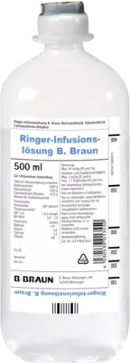 Ringer Lösung B Braun Ecoflac Plus 10X500 ml Infusionslösung