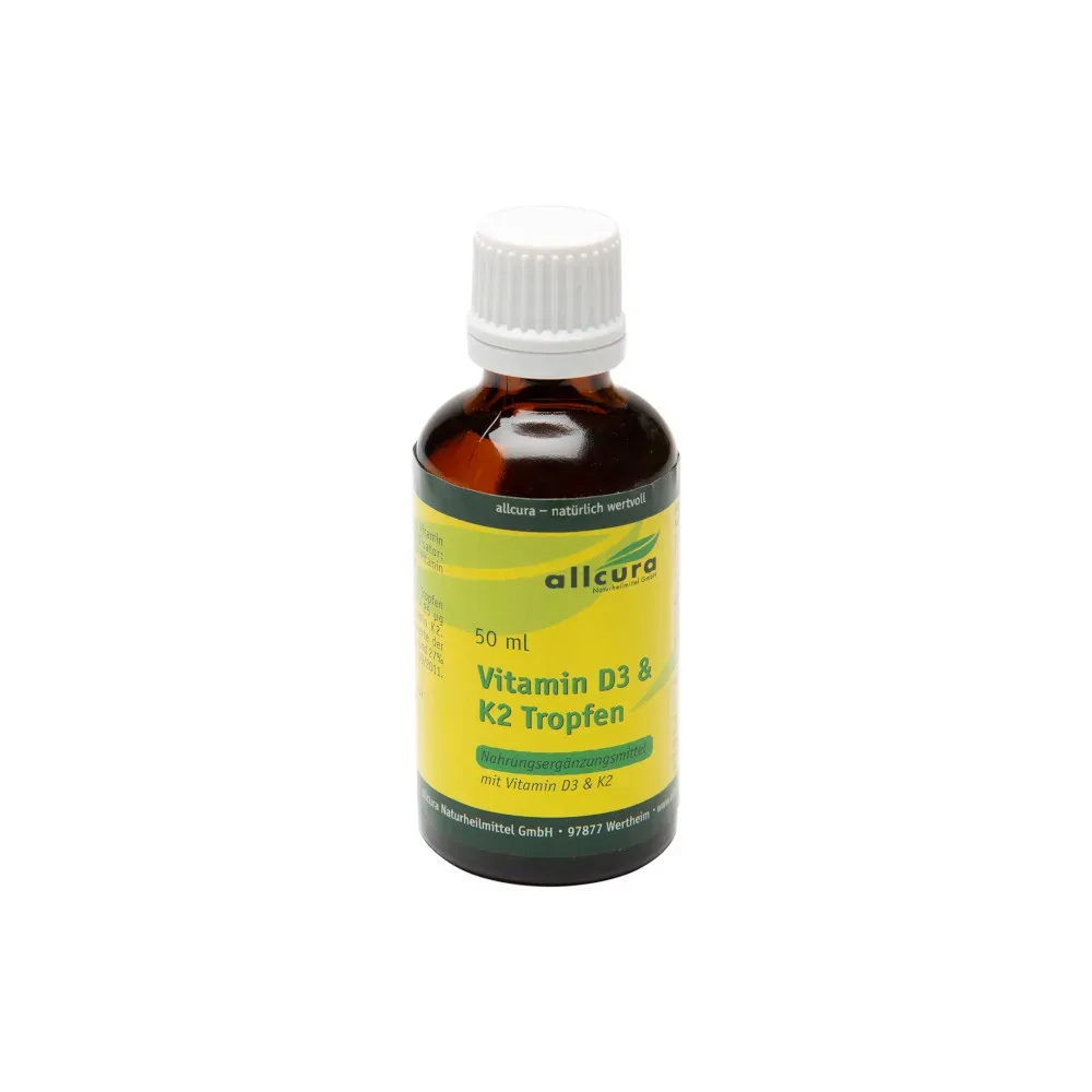 allcura Vitamin D3 & K2 Tropfen 50 ml 50 ml Tropfen