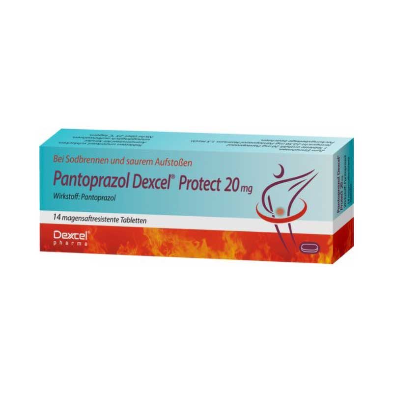 Pantoprazol Dexcel Protect 20mg 14 St Tabletten magensaftresistent