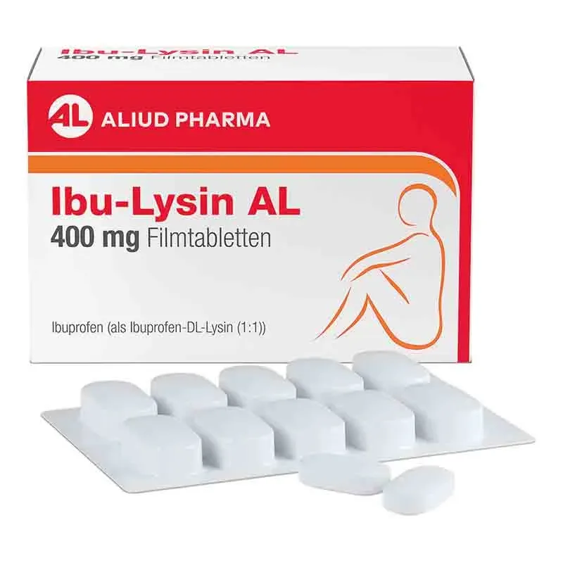 Ibu-Lysin AL 400 mg Filmtabletten bei akuten Schmerzen