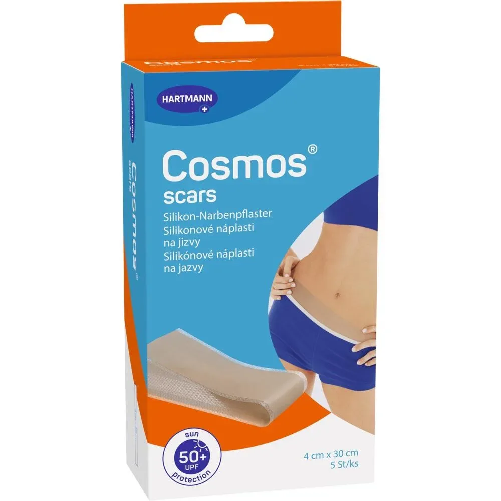 Cosmos scars Silikon-Narbenpflaster 5 St Pflaster