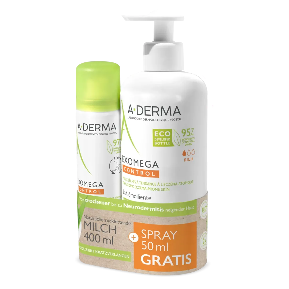 A-DERMA EXOMEGA CONTROL rückfettende Milch 400 ml Milch