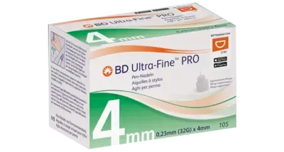 Ultra-Fine PRO 4mm 105 St Kanüle