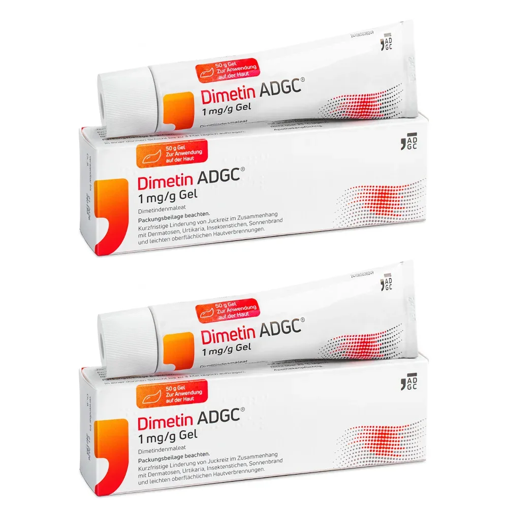 Dimetin ADGC Doppelpack 2X50 g Gel