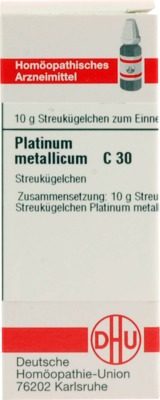 PLATINUM METALLICUM C 30 Globuli 10 g Globuli