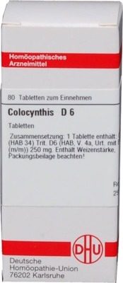 COLOCYNTHIS D 6 Tabletten 80 St Tabletten