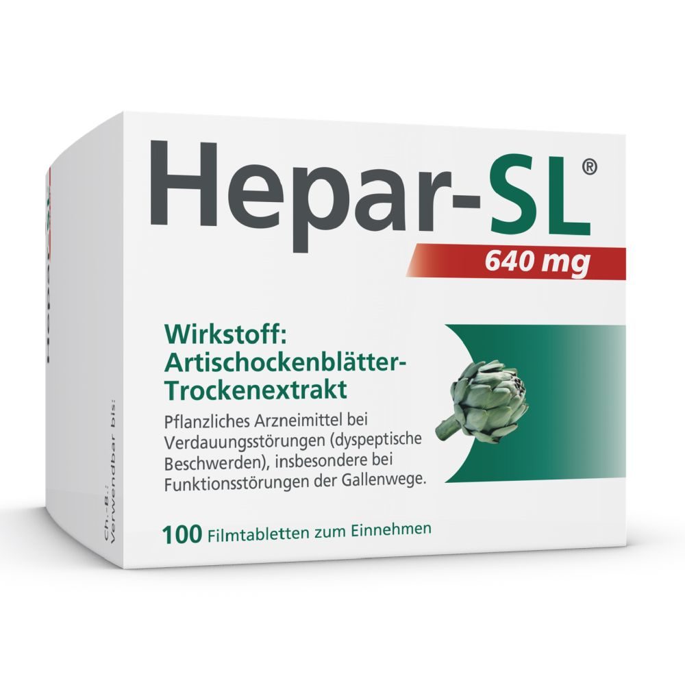 Hepar-SL 640 mg 100 St Filmtabletten