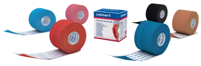 LEUKOTAPE K 5 cm schwarz 1 St Verband