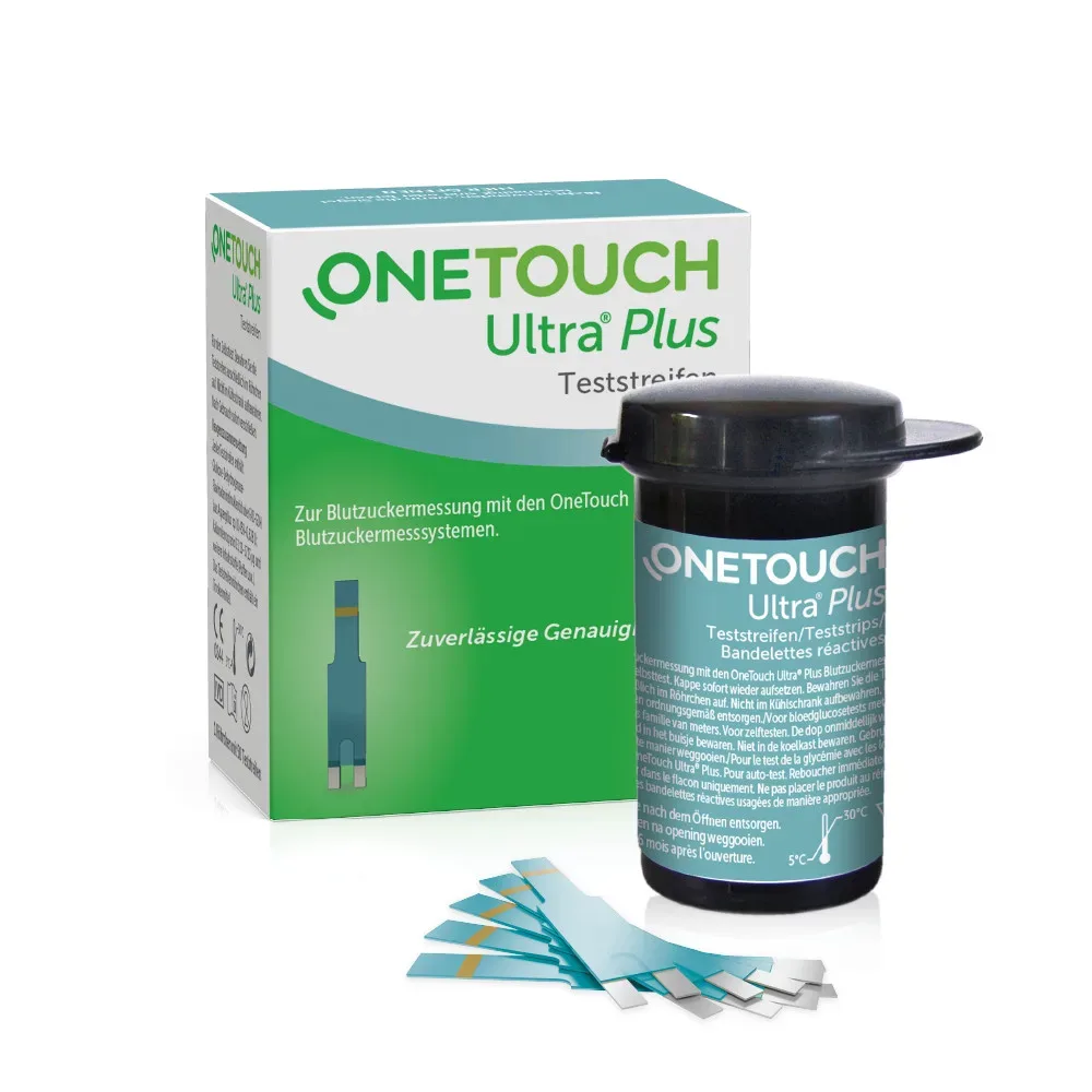 OneTouch Ultra Plus Blutzuckerteststreifen 1X50 St Teststreifen
