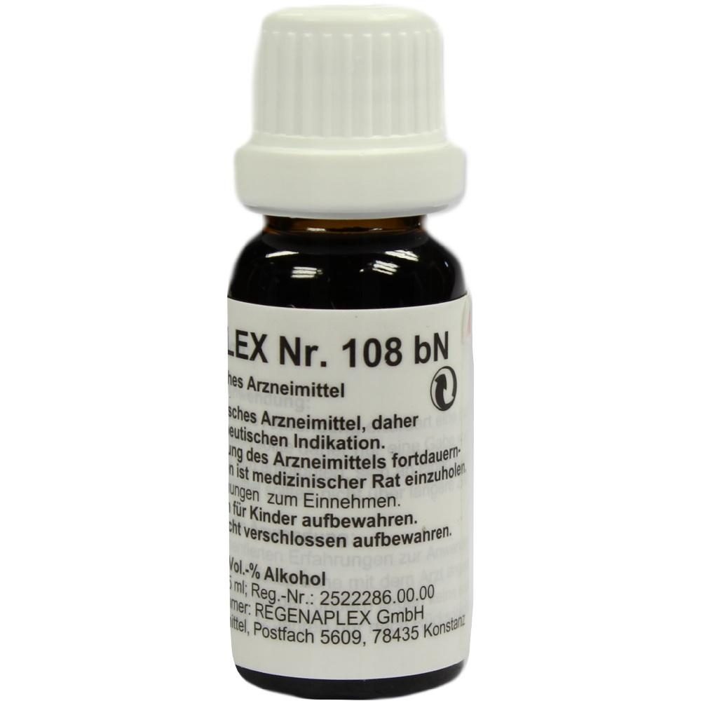 REGENAPLEX Nr.108 bN Tropfen 15 ml Tropfen zum Einnehmen