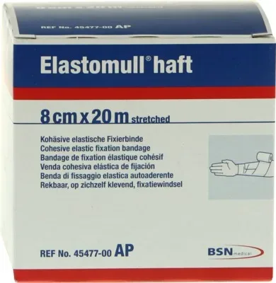 ELASTOMULL haft 8 cmx20 m 45477 Fixierb. 1 St Binden