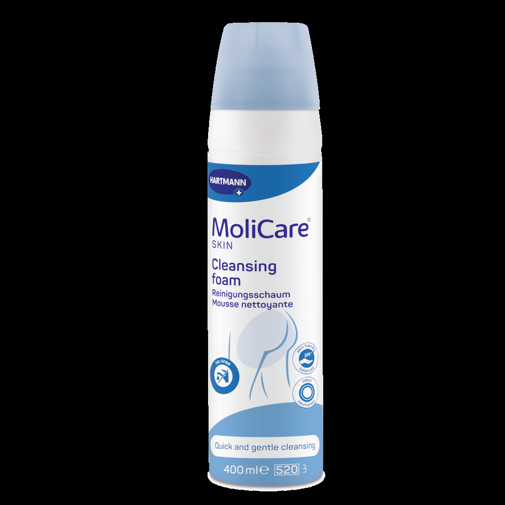 MOLICARE SKIN Reinigungsschaum 400 ml Schaum