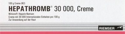 Hepathromb 30000 100 g Creme
