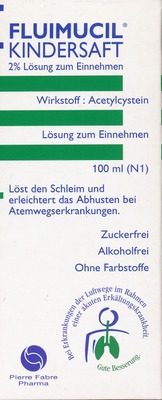 Fluimucil Kindersaft 2% 100 ml Lösung zum Einnehmen