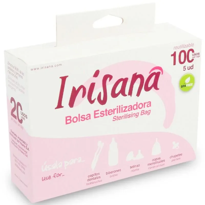 Iriscup Irisana Sterilisatorbeutel 5 Einheiten