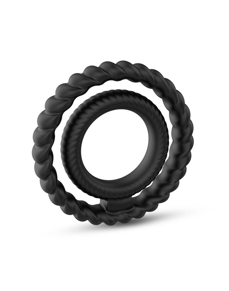 Dorcel Dual Cock Ring Black