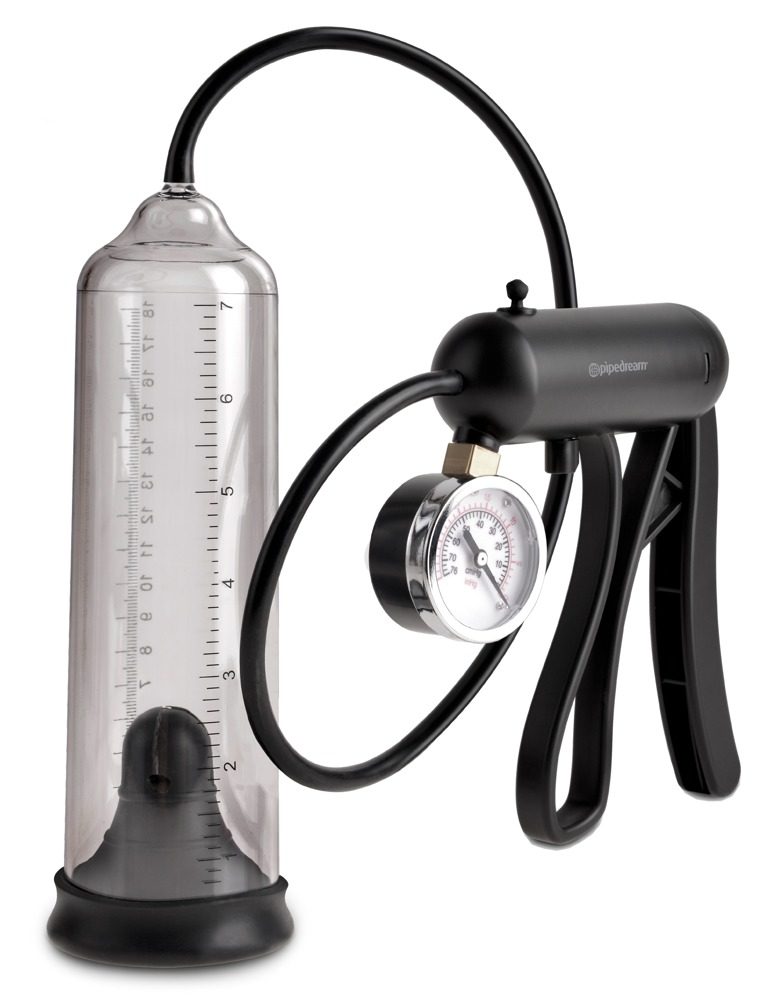 Penispumpe ?Pro-Gauge Power Pump?, mit Druckmesser