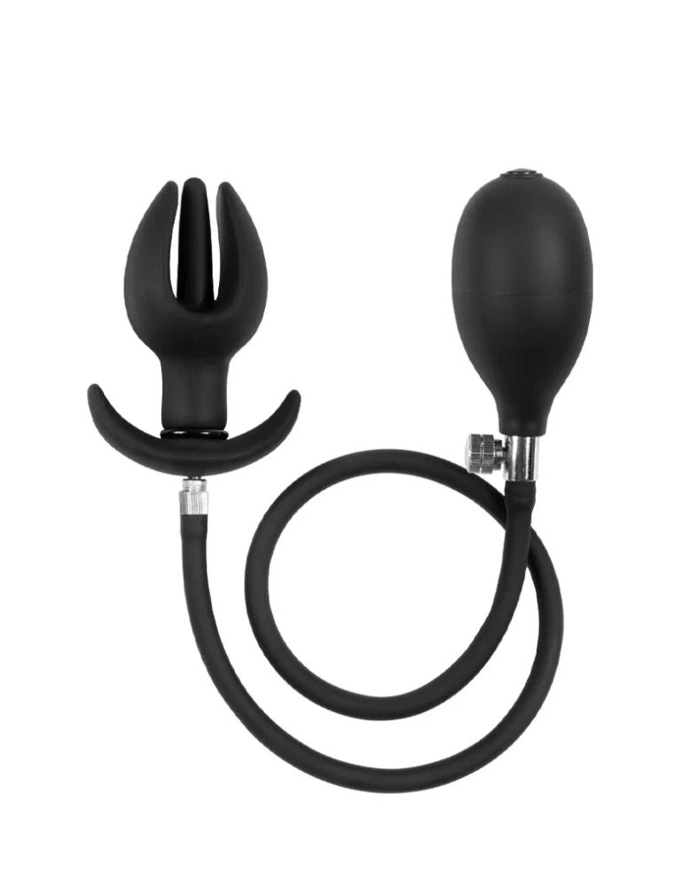 Inflatable Anal Tulip-Shaped Plug