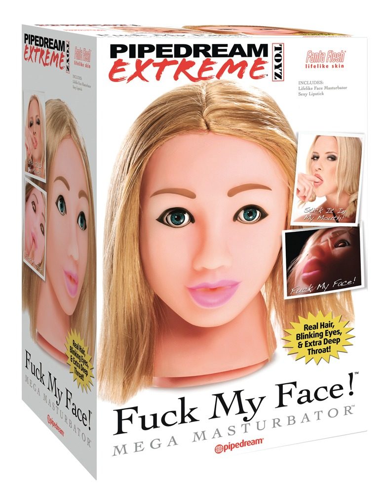 Masturbator ?Fuck My Face Mega Masturbator?, in Kopfform