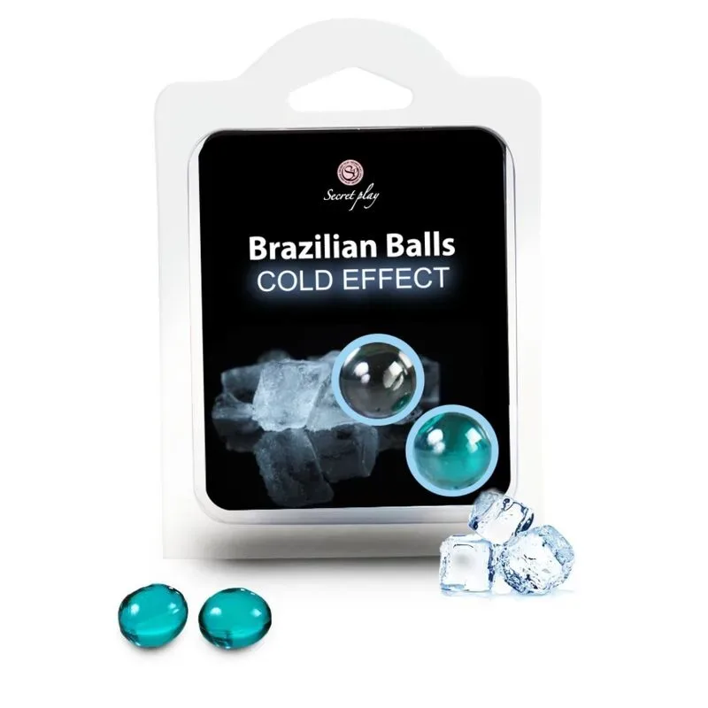 Secret Play Brazilian Balls Cold Effect Gleitkugeln 2 Stück