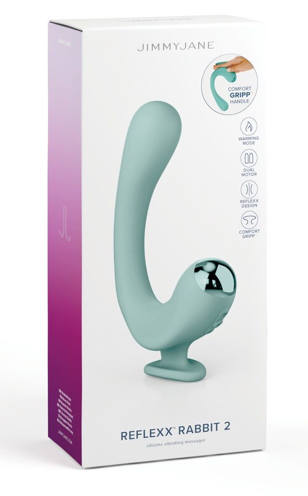 Doppelvibrator ?Reflexx Rabbit 2? mit Wärmefunktion